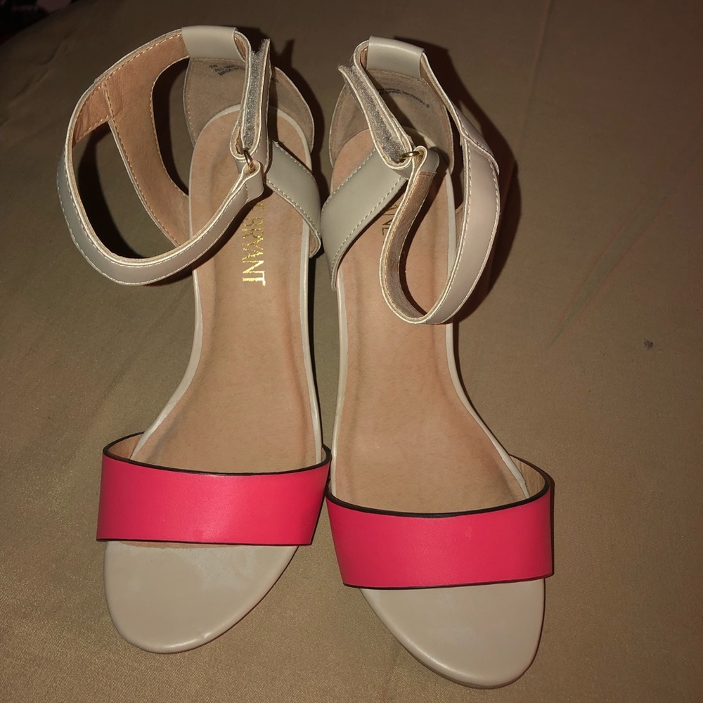 Lane Bryant heels size 7 wide